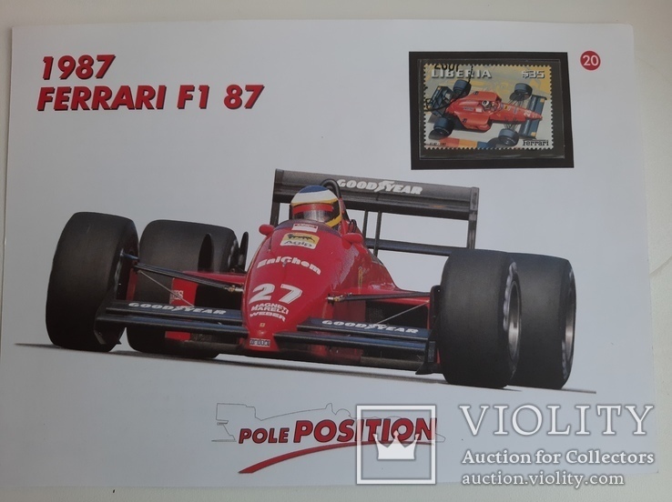 Марка FERRARI 412 T1, фото №2