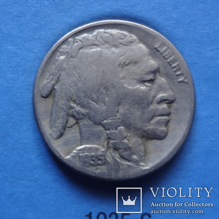 5 центов 1935 S США, фото №2