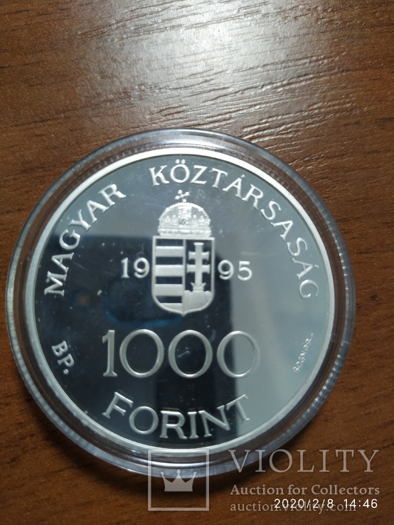 1000 forint 1995 год / 1000 форинтов 1995 год, фото №3