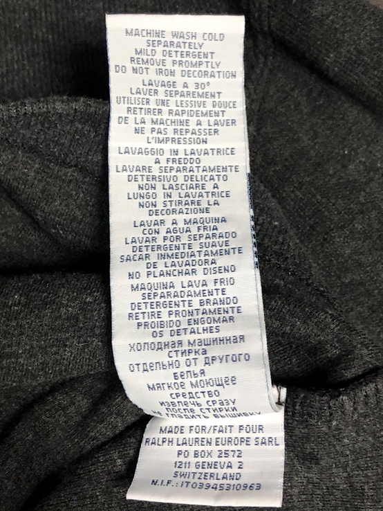 Реглан - Polo Ralph Lauren - размер XXL, фото №9
