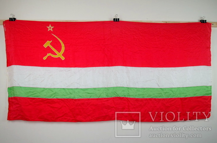 Флаг знамя СССР Республики СССР №13 Таджикская ССР, фото №3