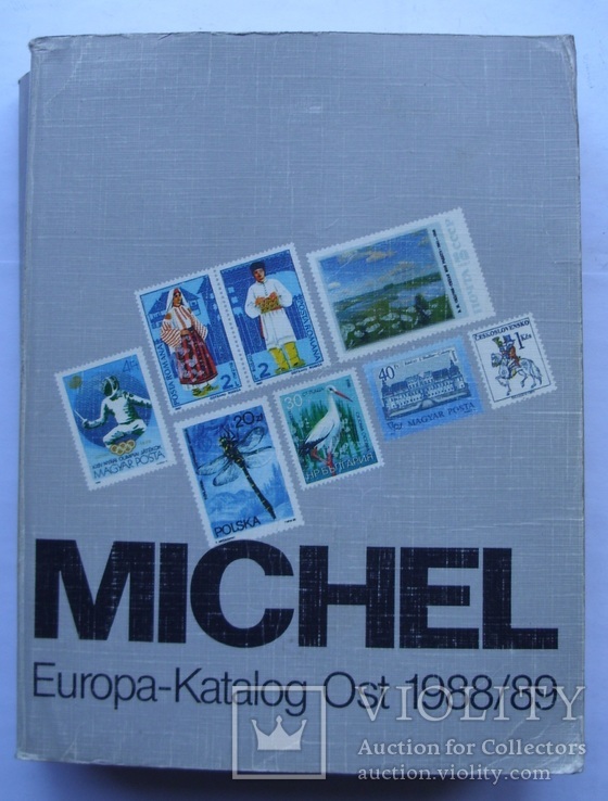 Михель, каталог марок Европы по 1989 год