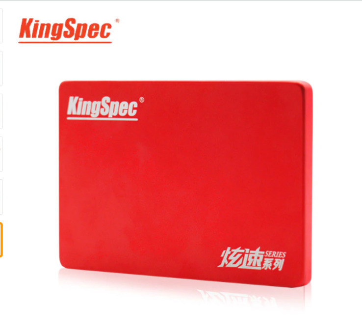 Новый KingSpec  2,5 дюймов SATA 3 SSD 360Gb, фото №4