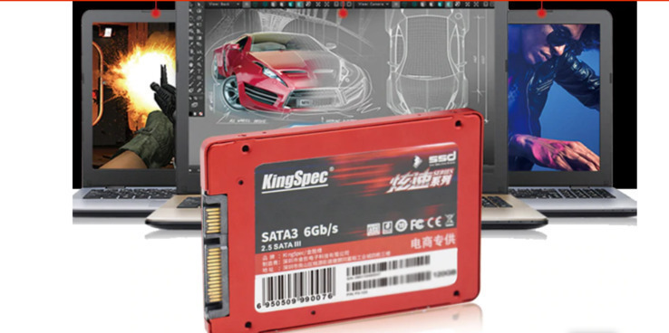 Новый KingSpec  2,5 дюймов SATA 3 SSD 360Gb, фото №2