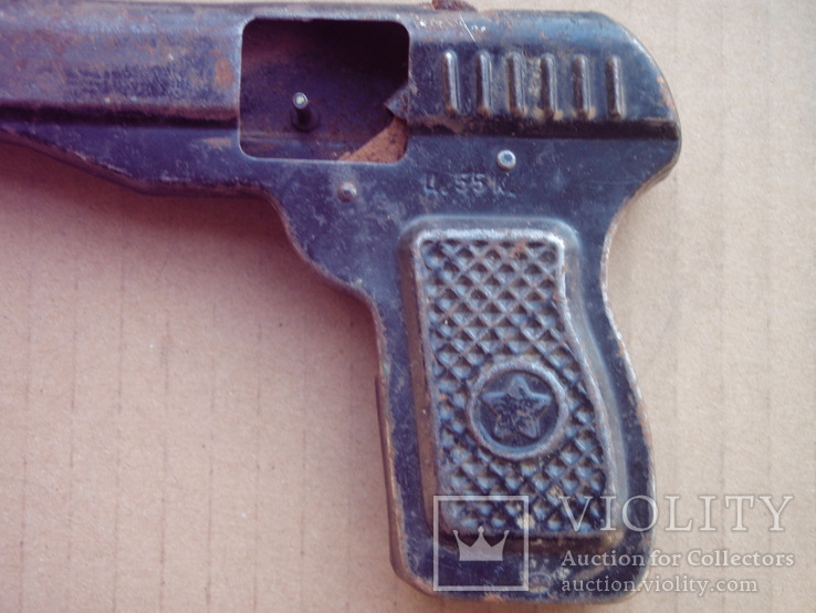 Металічний пістолет.  СРСР . 2 ., фото №4