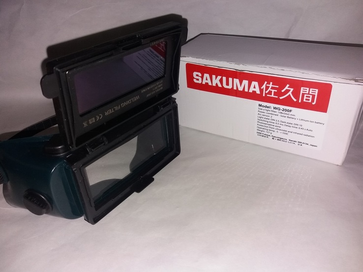 Сварочные очки хамелеон SAKUMA WG-200F, фото №3