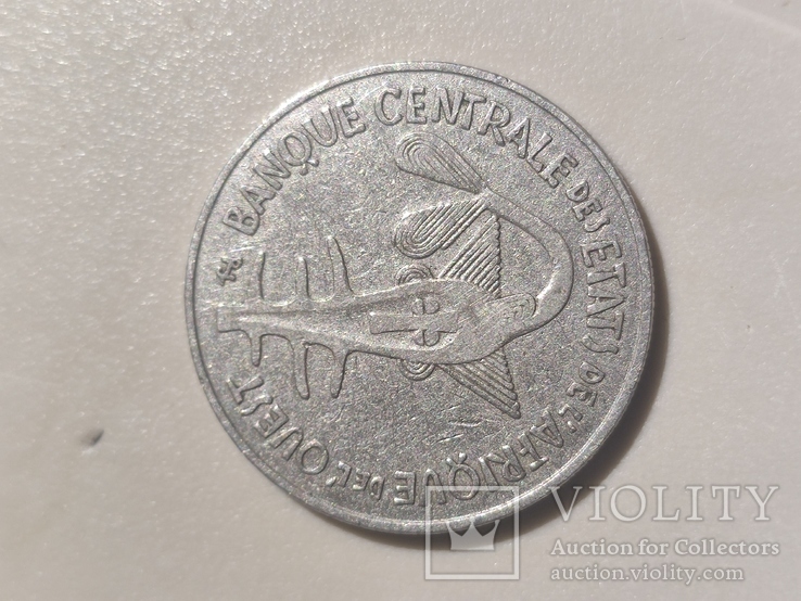 100 франков Западной Африки 1997, фото №3
