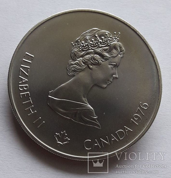 Канада 5 долларов 1976 "XXI летние Олимпийские Игры, Монреаль 1976 - Олимпийский огонь", фото №5