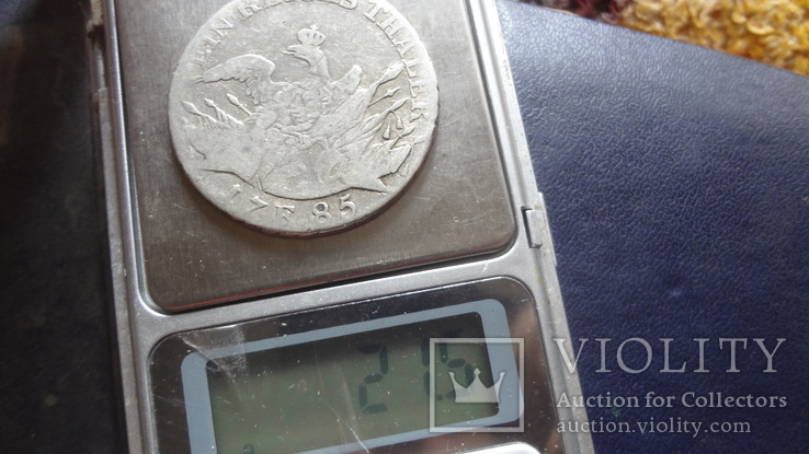 1  талер  1785  Пруссия  серебро    (3.5.1)~, фото №9
