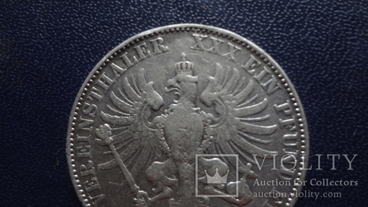 1  талер  1865  А Берлин  редкий  Пруссия  серебро    (3.5.10)~, фото №3
