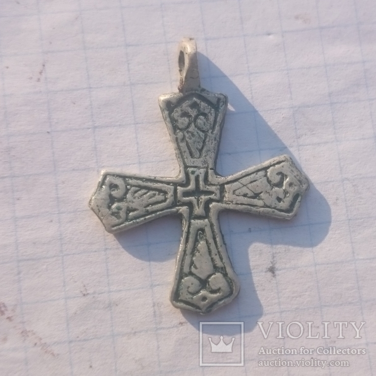 Крест скандинавского типа серебро копия, photo number 2
