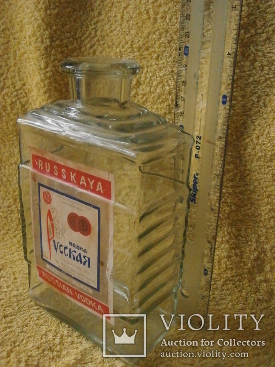 Водочная бутылка 1960 - е года., фото №4