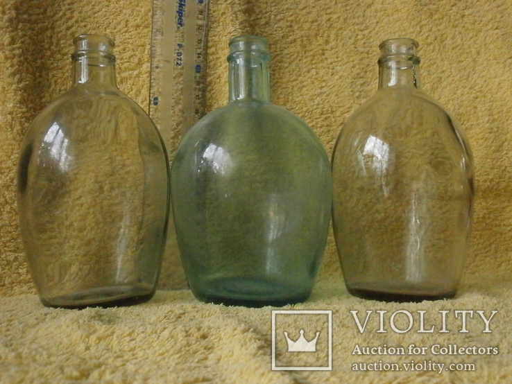 3 бутылки Зубровки СССР, фото №2