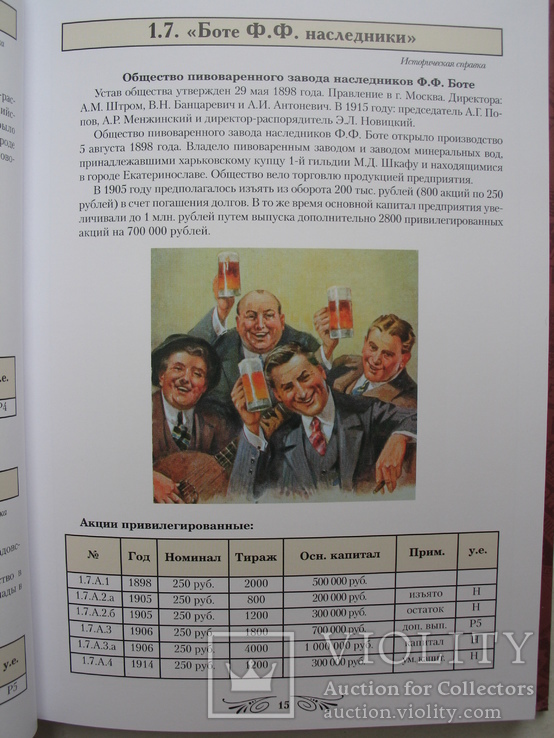 "Пиво.Акции-Паи-Облигации акционерных обществ и паевых товариществ России. Каталог", фото №10