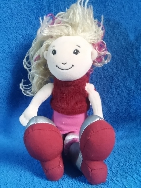 Интерьерная, текстильная кукла: Viktoria  Ручная работа Высота - 30 см., фото №2