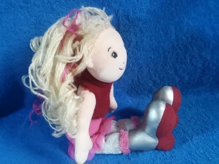 Интерьерная, текстильная кукла: Viktoria  Ручная работа Высота - 30 см., фото №4