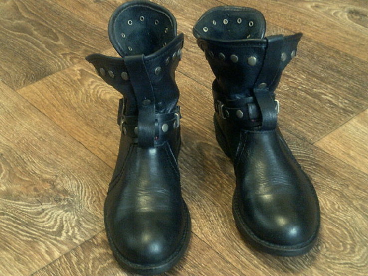 Buffalo(london) - фирменные кожаные ботинки разм.37, фото №9