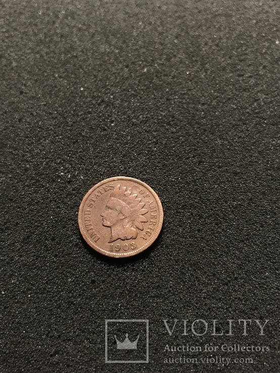 1 цент США 1903 год индеец, фото №2