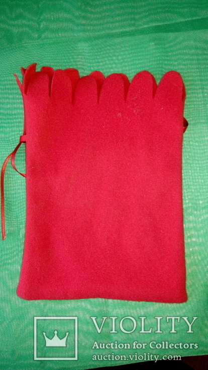 Мешочек для подарка от Деда Мороза 21х15 см, фото №5