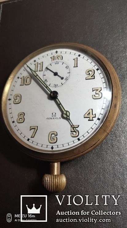 Часы мех. Omega swiss кал.98 мм, фото №2