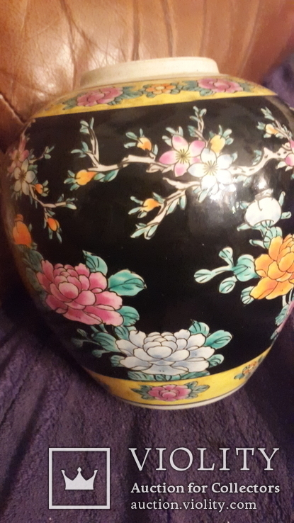 Старинная фарфоровая ваза Восток, фото №7