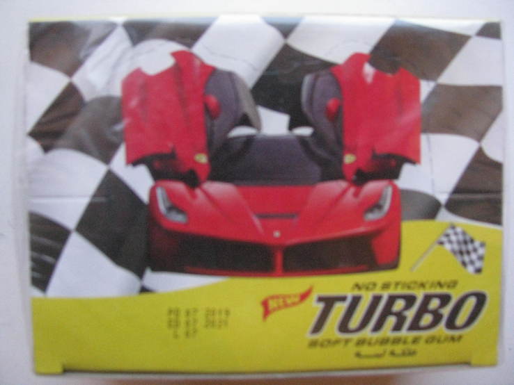 Жевательная резинка Turbo.Блок 100 шт., фото №4