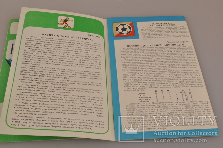 1988 Программа Футбол  2 шт., фото №7