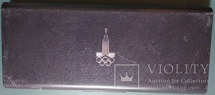 СССР Набор Олимпиада 1980 5 монет Серебро PROOF, фото №4