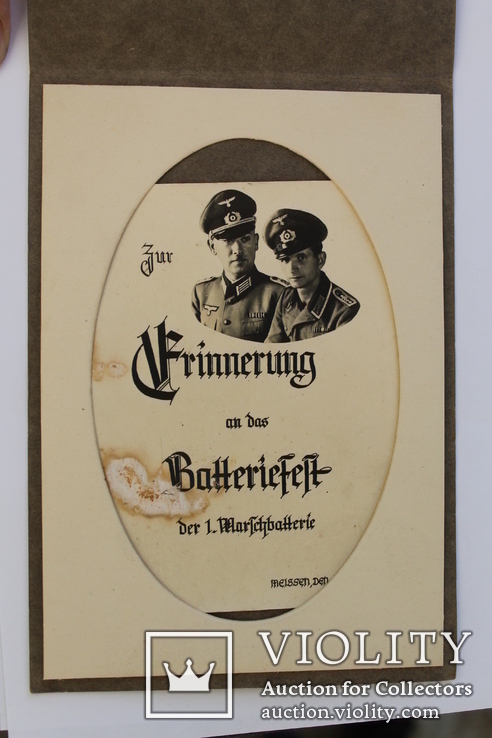 Поздравительная открытка Германия Рейх 1944 год, фото №3