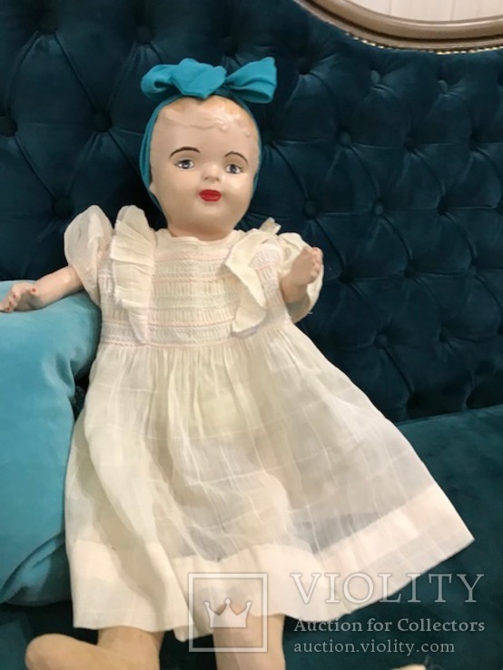 Антикварная куколка с одеждой., фото №2