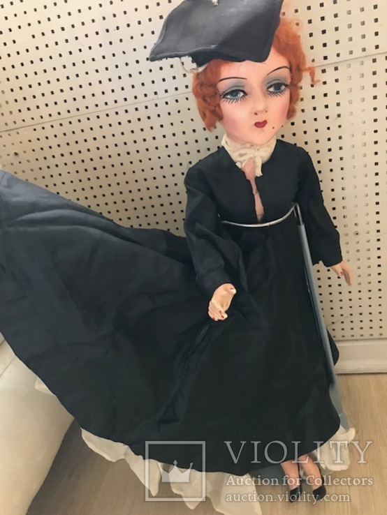 Антикварная куколка с одеждой., фото №5