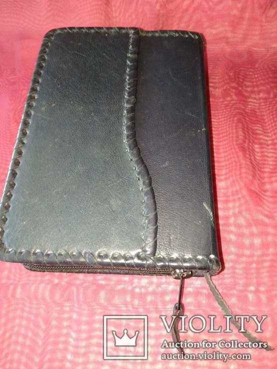 Футляр кожаный для книги или ежедневника12×17см, фото №3
