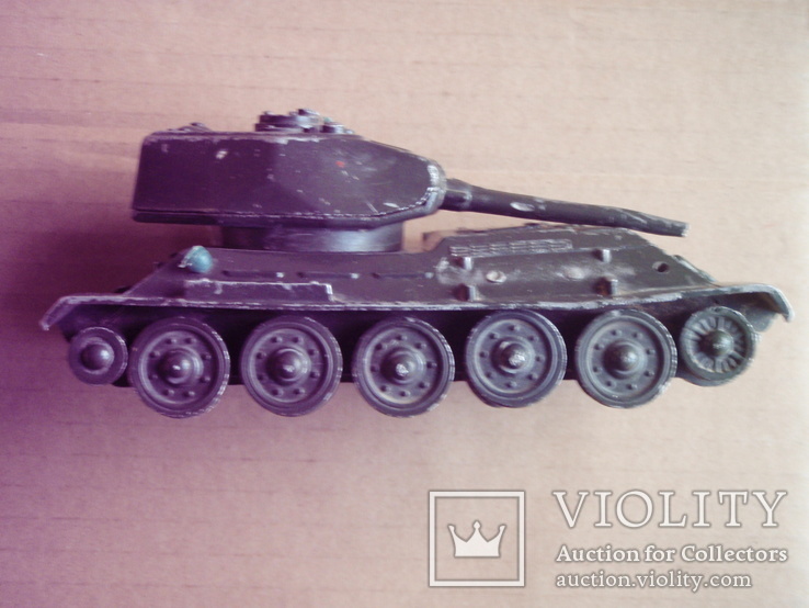 Алюмінєвий танк. СРСР . 216 грам ., фото №5