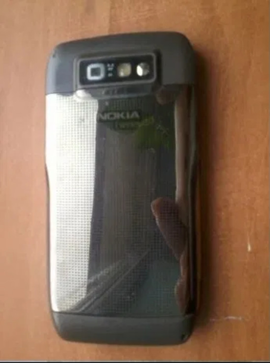 Nokia E71 Grey Steel (Оригинал) железный корпус., фото №5