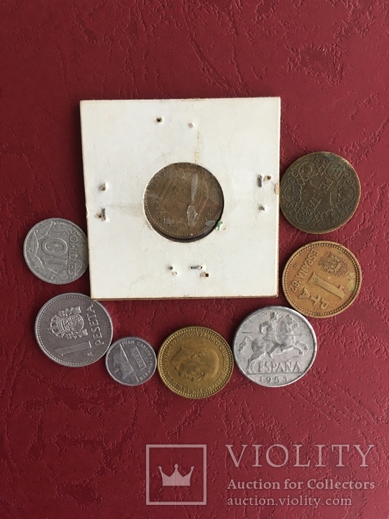 Набор монет Испании 1944-91 n218