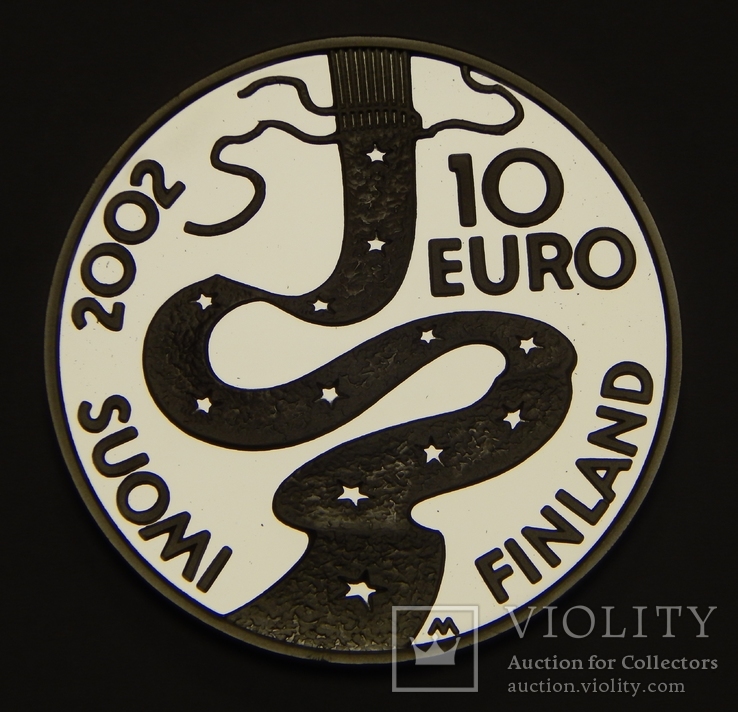 10 ЕВРО, 2002 г Финляндия