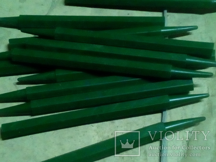 Восковые карандаши,зеленые, 500 штук., photo number 3