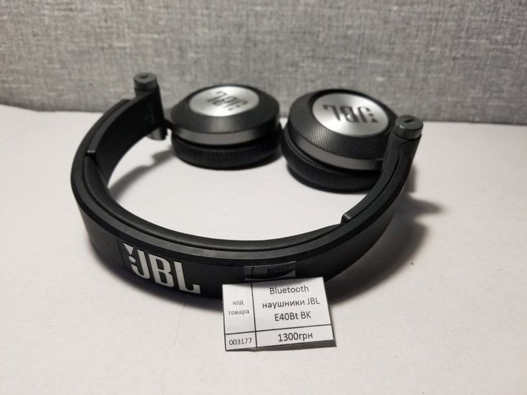 Bluetooth наушники JBL E40Bt BK Оригинал с Германии, photo number 11