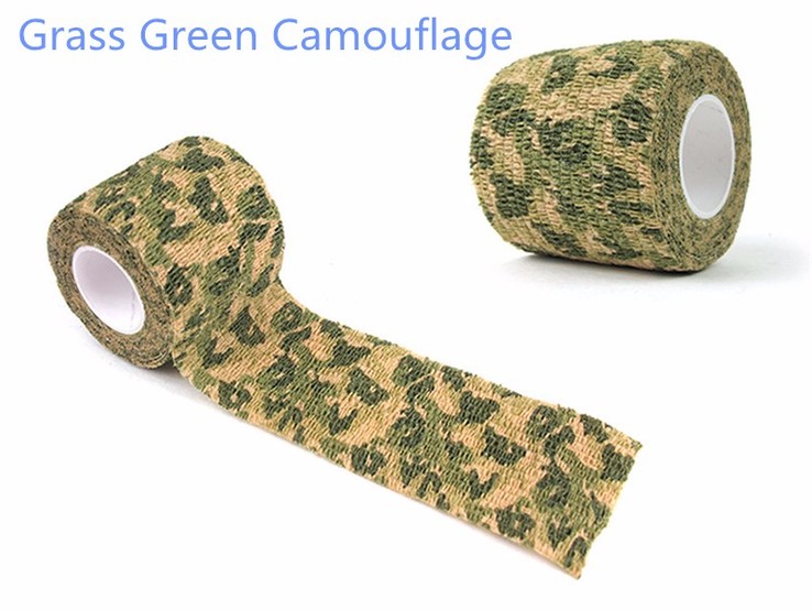 Лента камуфлированная. Grass Green Camouflage. 2 рулона. Блиц., photo number 8