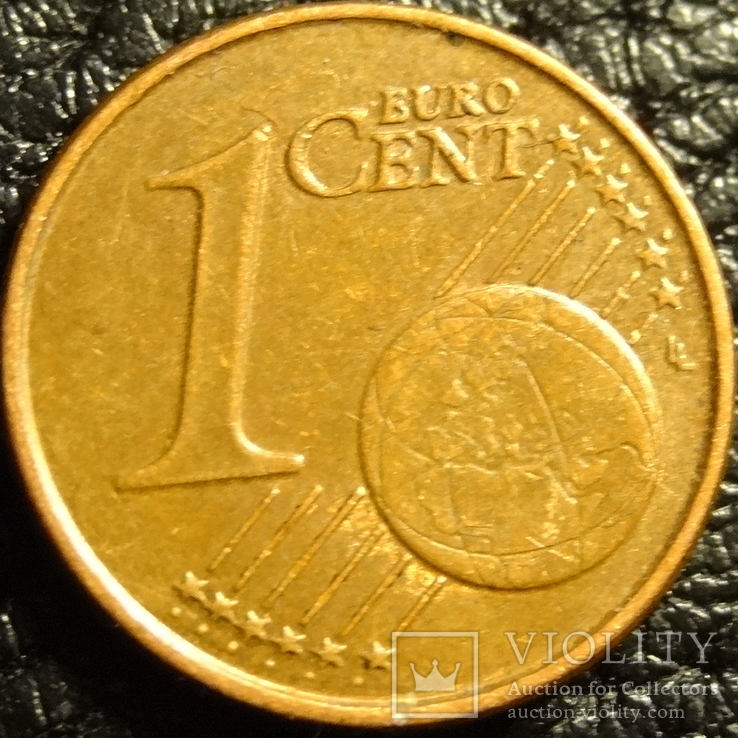 1 євроцент Бельгія 2009, фото №3
