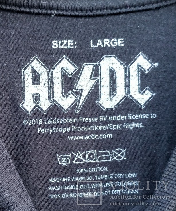 Тишорт AC/DC size L, фото №5