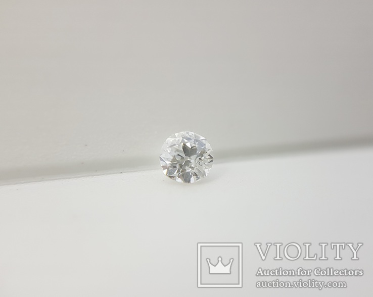 Природный бриллиант 0,1 карат, фото №6