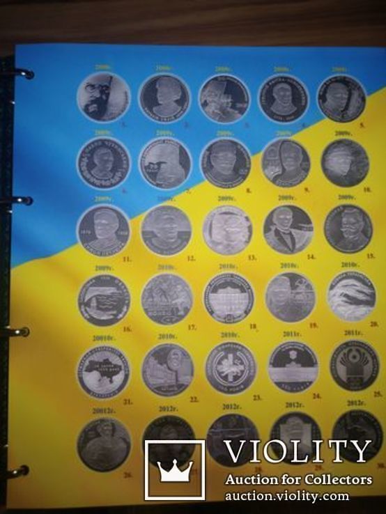 Неполная коллекция юбилейных монет Украины, из недрогоценных метталов., фото №4