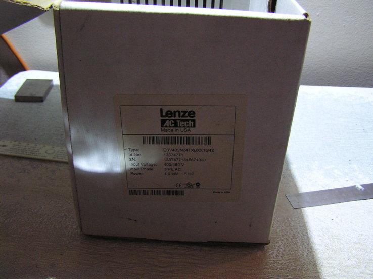 Преобразователь частоты Lenze 4.0кВт ESMD402L4TXA000XX1J23 , 3-фазы, photo number 2