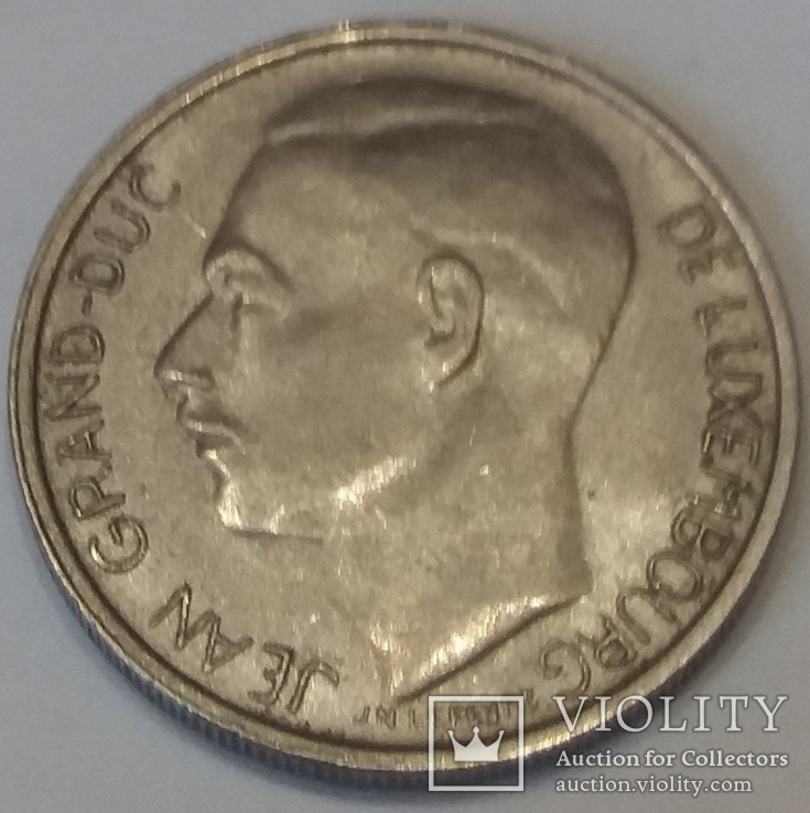 Люксембург 1 франк, 1972, фото №3