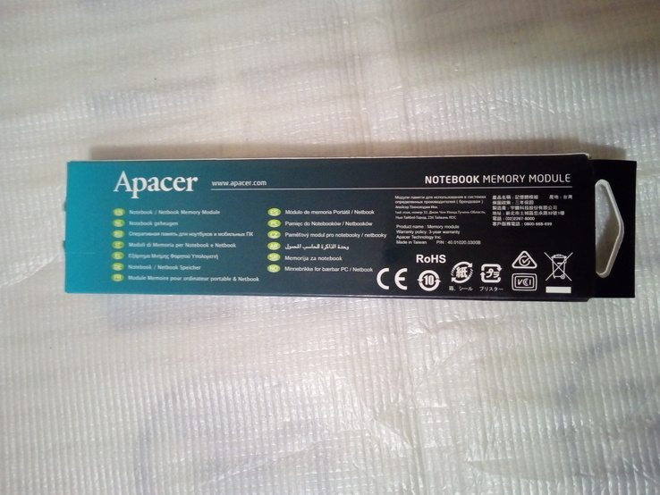  Apacer 8 GB DDR3-1333, numer zdjęcia 3