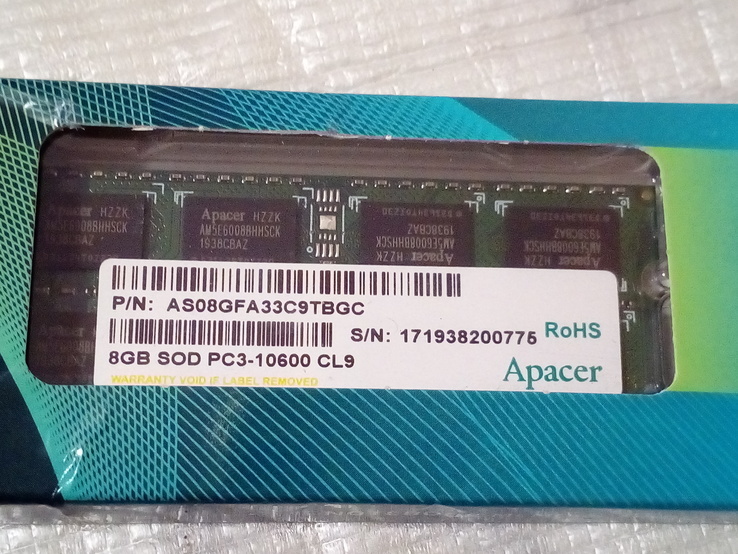  Apacer 8 GB DDR3-1333, numer zdjęcia 5