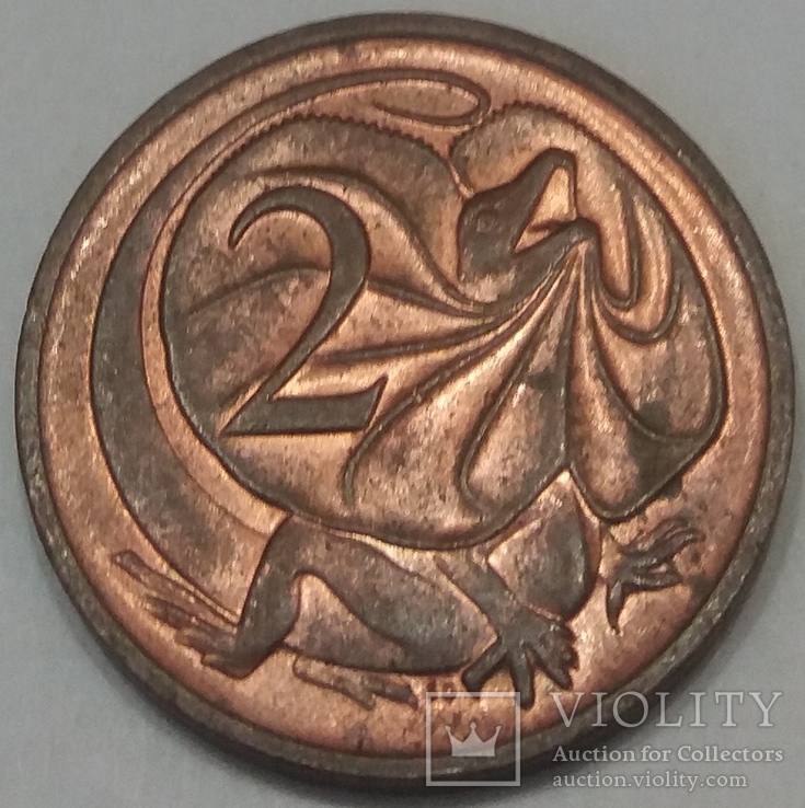 Австралія 2 центи, 1981, фото №2