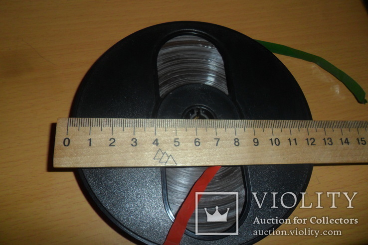 Бобина бабина катушка Agfa диаметр 12,5 см пленка магнитная лента, фото №9