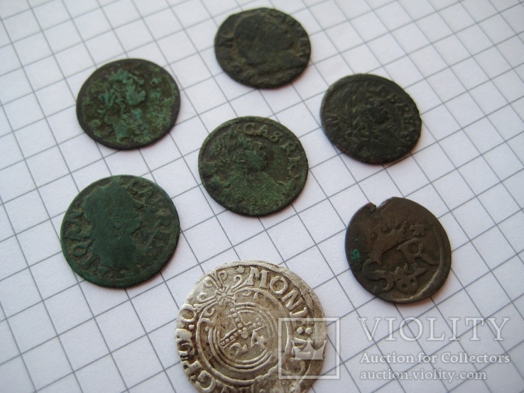 Набор средневековых монет, фото №3